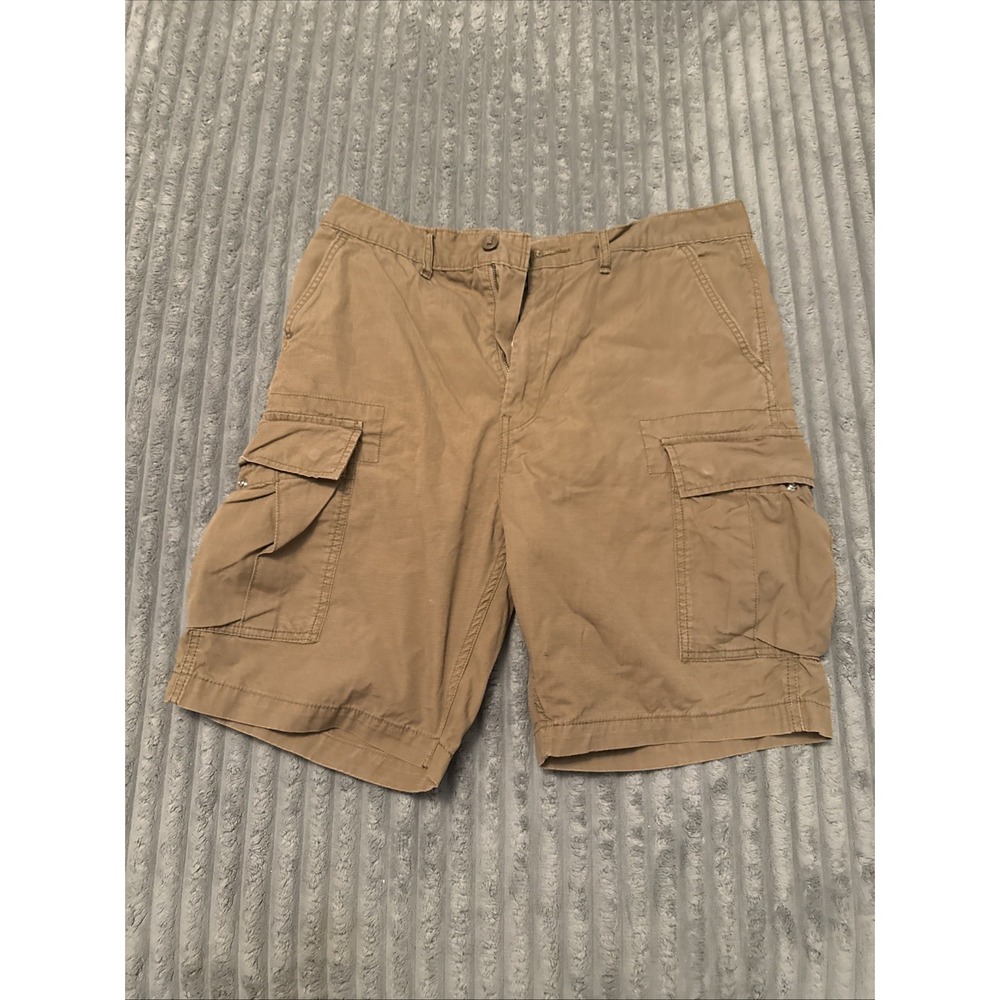 Levis Men's Cargo Shorts Tan Size 34